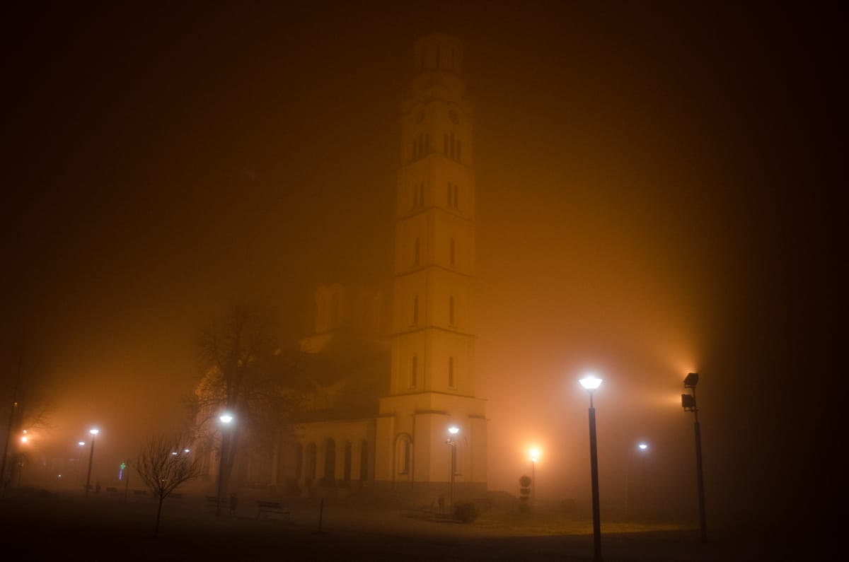 Behind the veil