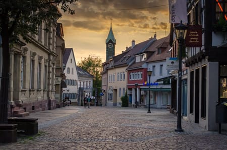 Sunset in Germany