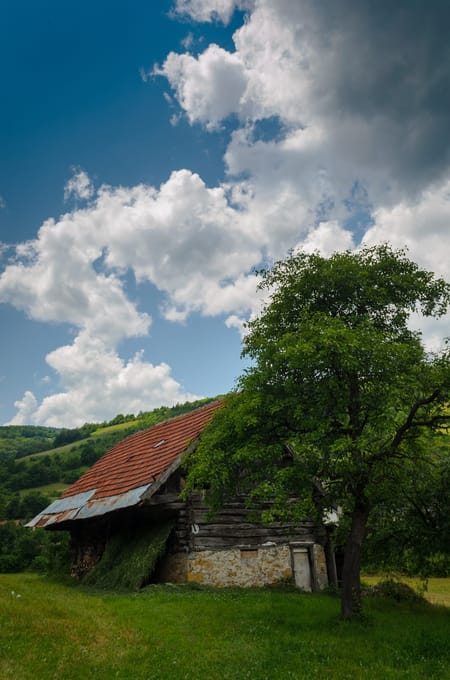 A lonely stable