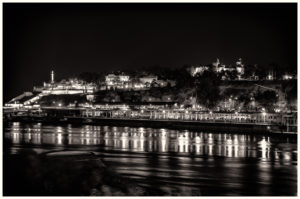 Belgrade in black and white